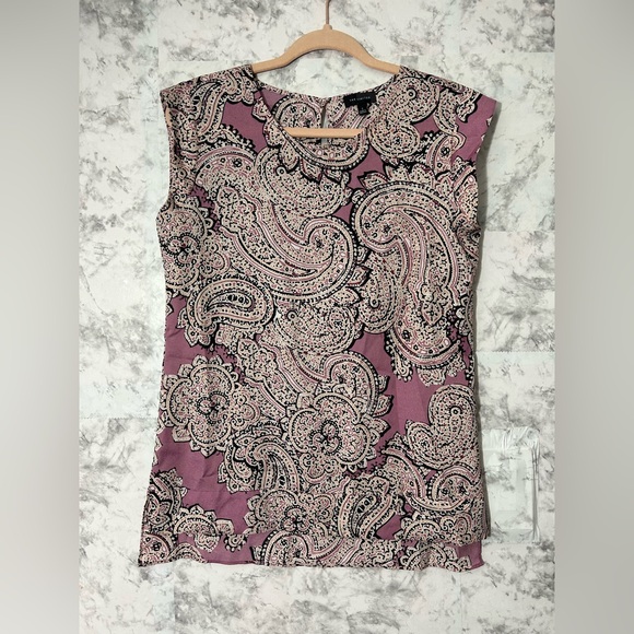 The Limited Pink Paisley Blouse - Picture 1 of 8